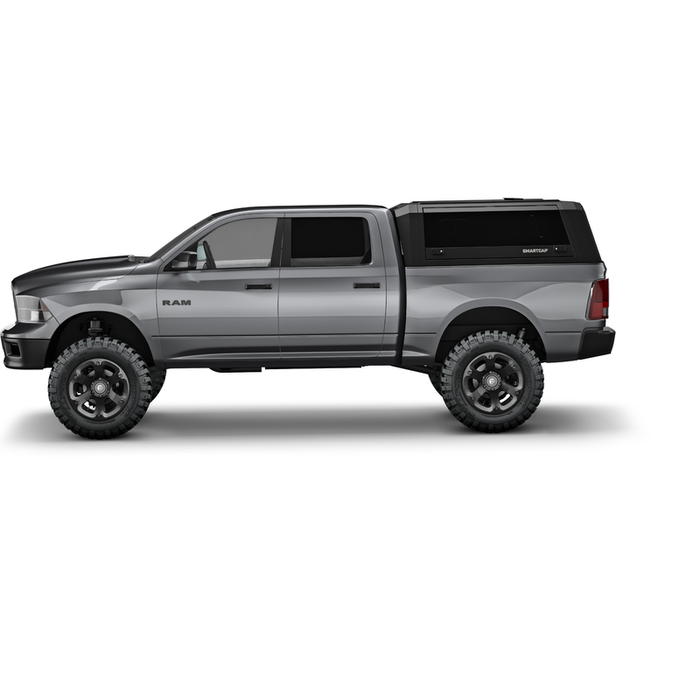 SmartCap Matte Black Truck Bed Cap EVO Sport Series w/ Horizontal Locks Model EV1003-MB