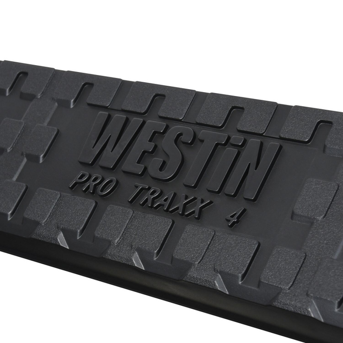 Westin PRO TRAXX 4 Oval Step Nerf Bars Polished Stainless Steel For Double Cab Model 21-22770