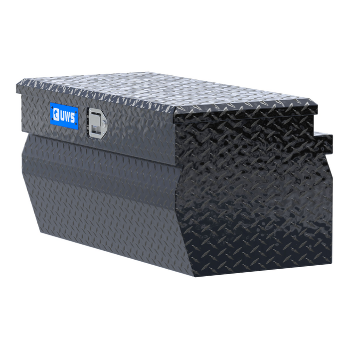 UWS Gloss Black Aluminum 36" Wedge Utility Chest Box Model TBC-36-W-BLK