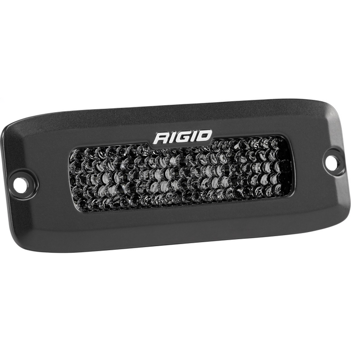 Rigid Industries SR-Q Series PRO Midnight Edition, Spot Diffused, Flush Mount, Pair Model 925513BLK