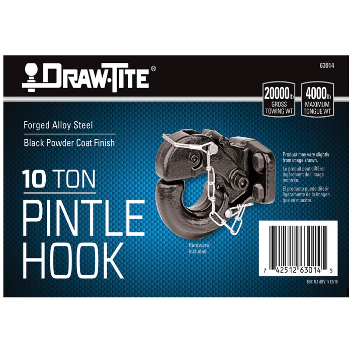 Draw-Tite Pintle Hook, Bolt-On, 20,000 lbs. Capacity Model 63014