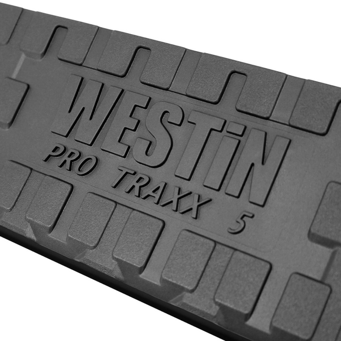 Westin PRO TRAXX 5 Oval Wheel to Wheel Step Nerf Bars Stainless Steel For Quad Cab Model 21-534730