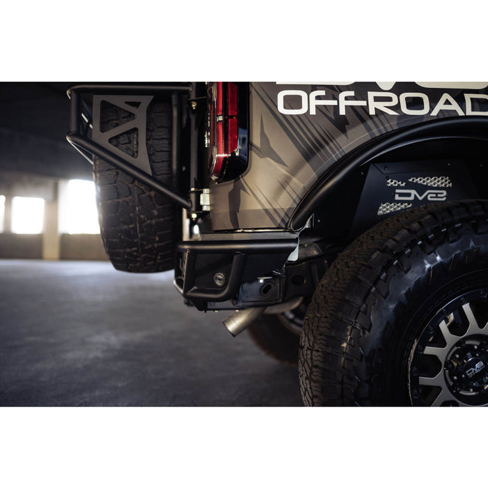 DV8 Offroad 2021-2025 Ford Bronco Competition Series Rear Bumper Model RBBR-04