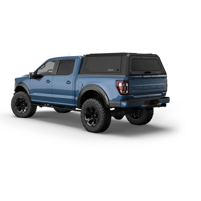 SmartCap Matte Black Truck Bed Cap EVOA Adventure Series w/ Horizontal Locks Model EA0313-MB