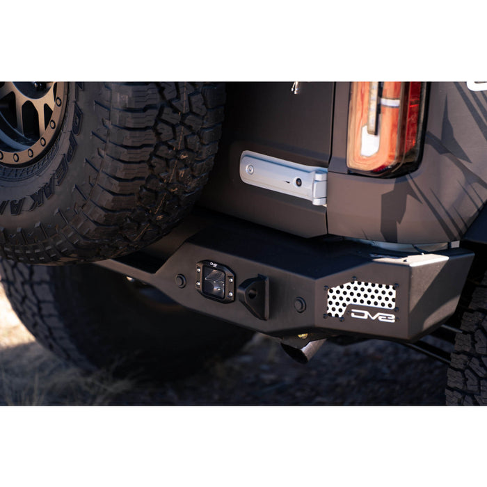 DV8 Offroad 2021-2025 Ford Bronco Mto Series Rear Bumper Model RBBR-01