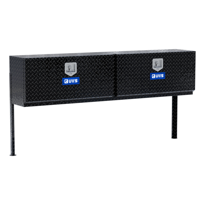 UWS 72" Double-Door Topside Truck Tool Box Model TBTS-72-BLK