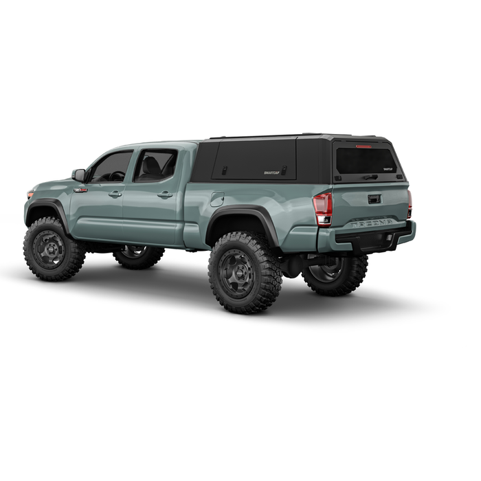SmartCap Matte Black Truck Bed Cap EVOa Adventure Series w/ Vertical Locks Model EA1317-MB