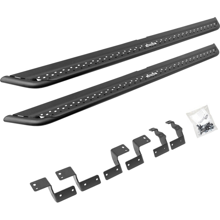Go Rhino Dominator Xtreme DSS Side Steps with Rocker Panel Mounting Bracket Kit Model DSS4427T