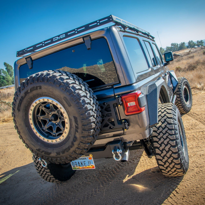 DV8 Offroad 2018-2026 Jeep Wrangler 4-Door Roof Rack Model RRJL-01