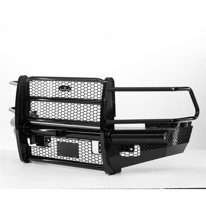 Ranch Hand Legend Series Front Bumper W/ Grille Guard Does Not Work With Camera Fits Select 10-18 Dodge/Ram 2500/3500/4500/5500 Model FBD101BLRS