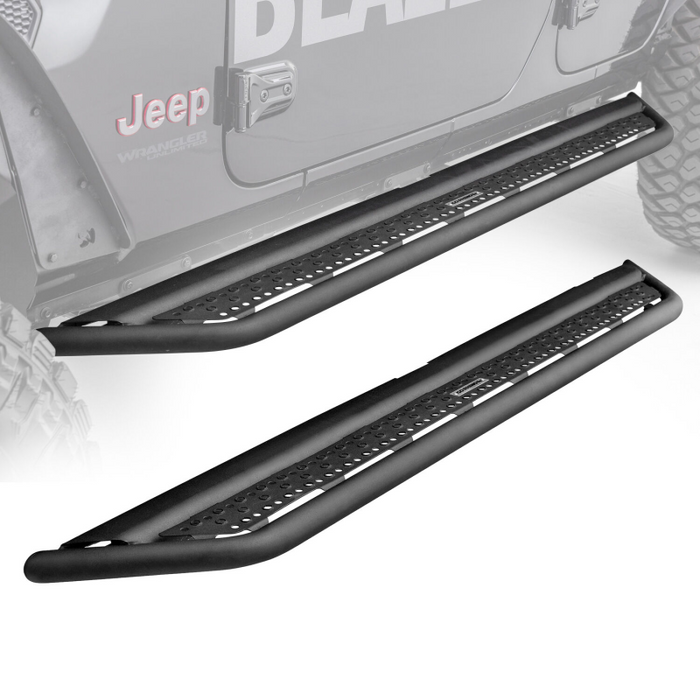 Go Rhino Dominator Xtreme D6 Running boards with Rocker Panel Mounting Brackets Kit Model D64505T
