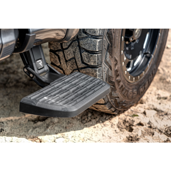AMP Research Bedstep®2 Flip Down Side Bumper Bed Step Model 75412-01A