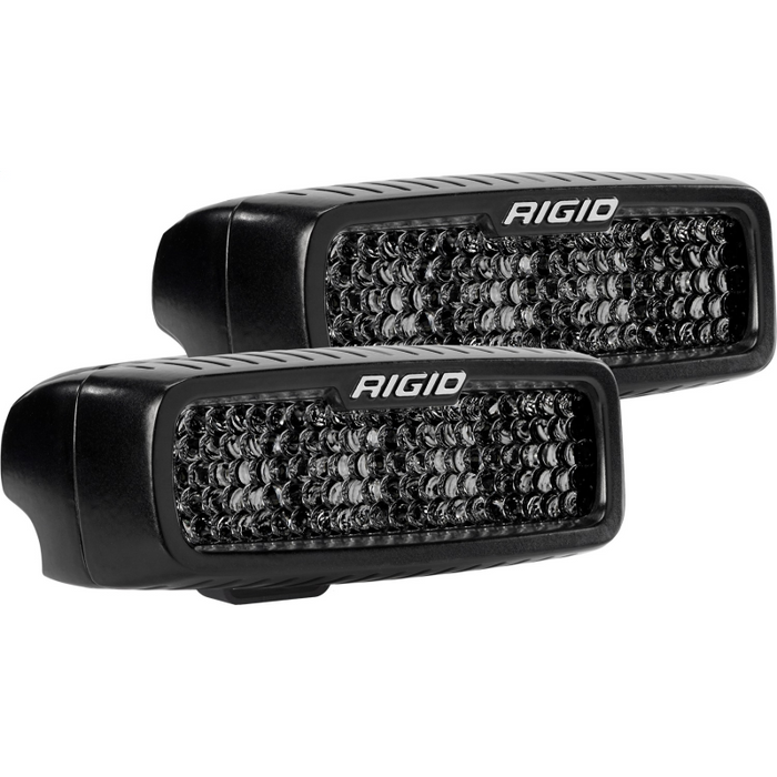 Rigid Industries SR-Q Series PRO Midnight Edition, Spot Diffused, Surface Mount, Pair Model 905513BLK