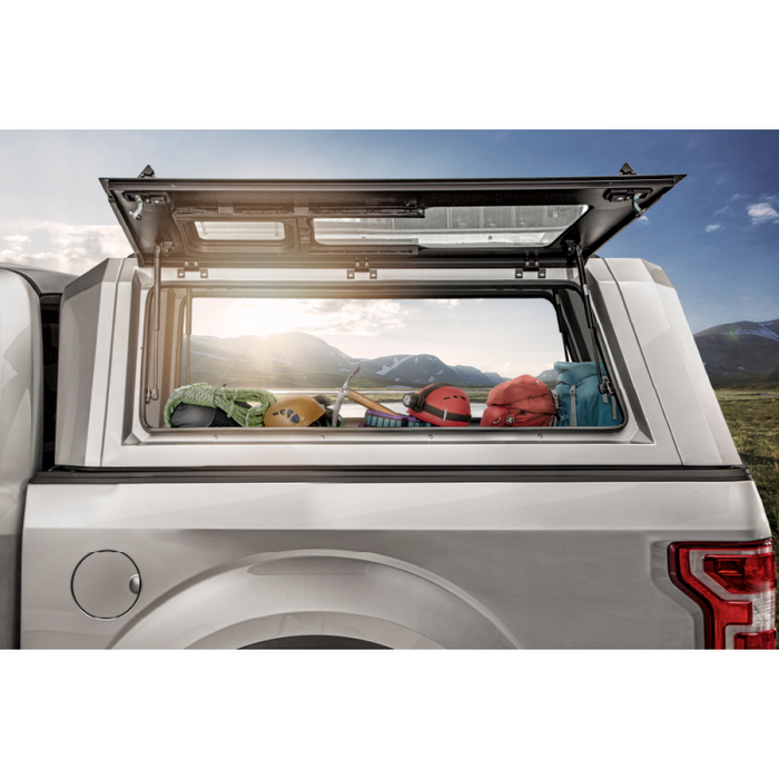 SmartCap Matte Black Truck Bed Cap EVOa Adventure Series w/ Horizontal Locks Model EA0309-MB