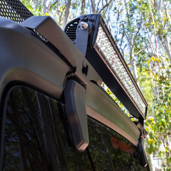 Go Rhino XE Rear Hard Top Light Mount for Jeep JL/JT Fits 3" Cube, up to 40" LED bar Model 599501T