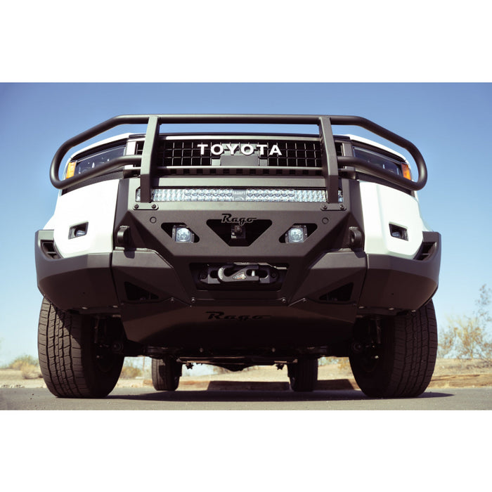 Rago Fabrication 2024-2025 Toyota Land Cruiser Brush Guard for Center Mount Front Bumper Model AC7707101NA