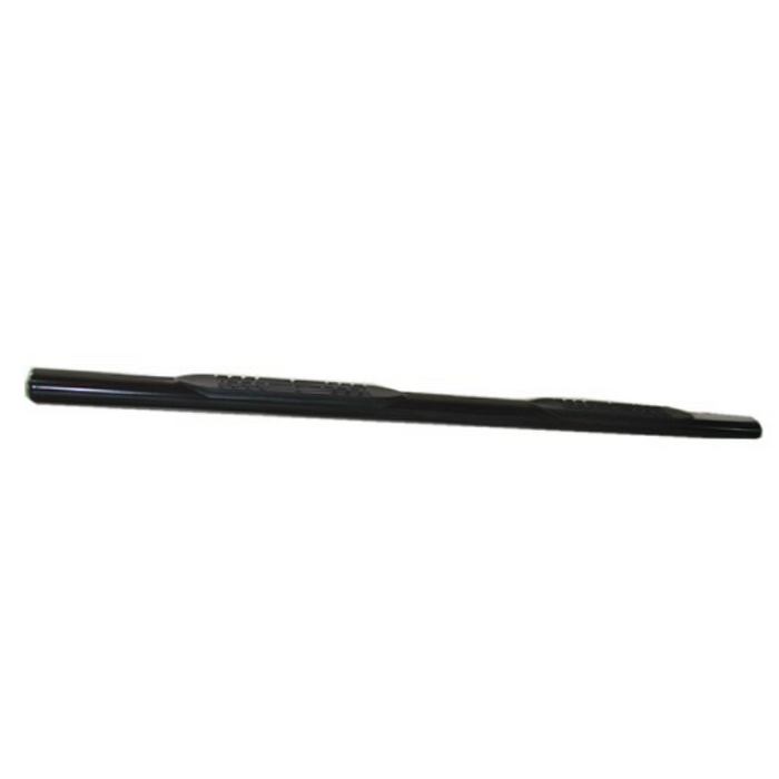 TrailFX 4" Oval Straight Step Nerf Bars W/ Step Pads Powder Coat Black Steel Model 2930347993