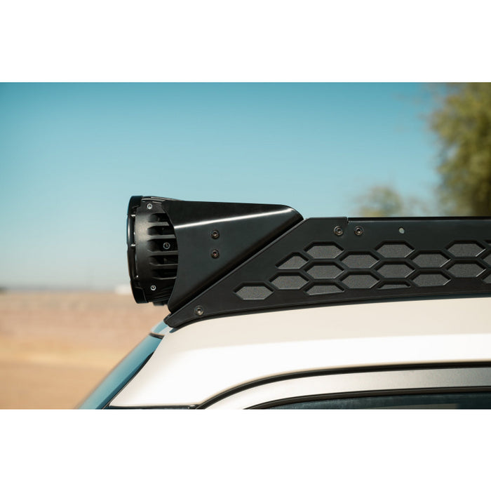 Rago Fabrication 2024 Toyota Land Cruiser 6" Rigid Round Light Mount for Rago Roof Rack Model AC770660103