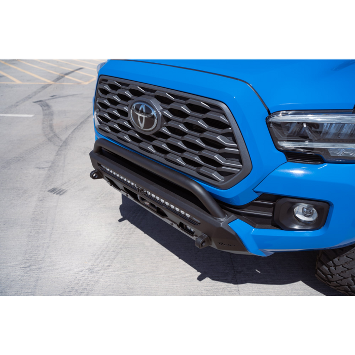 Rago Fabrication 2016-2023 Toyota Tacoma Center Mount Winch Front Bumper w/ Top Hoop Model F6804022001NA