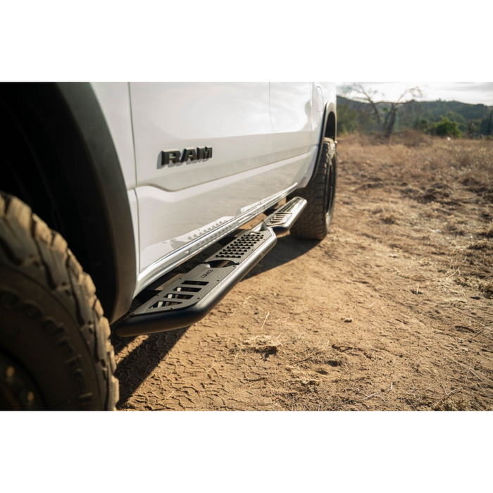 DV8 Offroad 2019-2025 RAM 1500 Crew Cab OE Plus Side Steps Model SRDR1-01