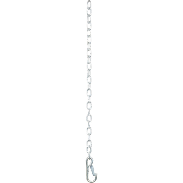 CURT 27-Inch Trailer Safety Chain with 3/8-In Snap Hook, 2,000 lbs Break Strength Model 80312