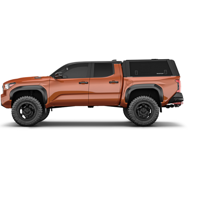 SmartCap Matte Black Truck Bed Cap EVO Sport Series w/ Vertical Locks Model EV1312-MB