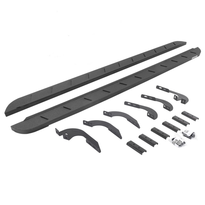 Go Rhino RB10 Slim Line Running Boards with Mounting Brackets Kit Model 63442987ST