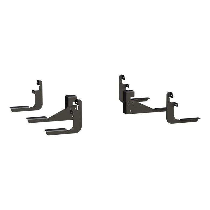 Luverne Regal 7 Black Stainless 78" Oval Side Steps Select Ford F-150 Model 277078-401523