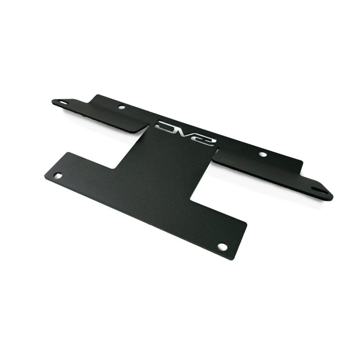 DV8 Offroad 2021-2025 Ford Bronco Factory Front Bumper License Relocation Bracket Model LPBR-01