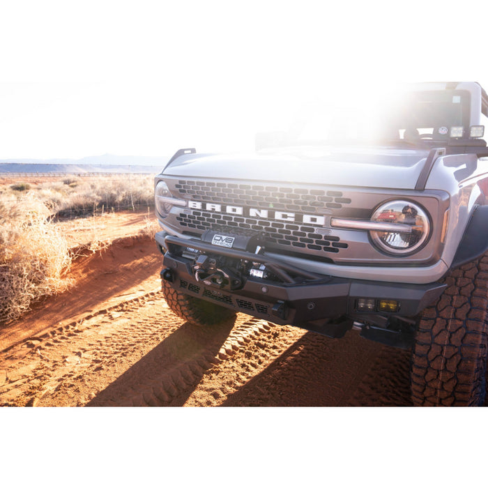 DV8 Offroad 2021-2025 Ford Bronco Spec Series Front Bumper Model FBBR-05