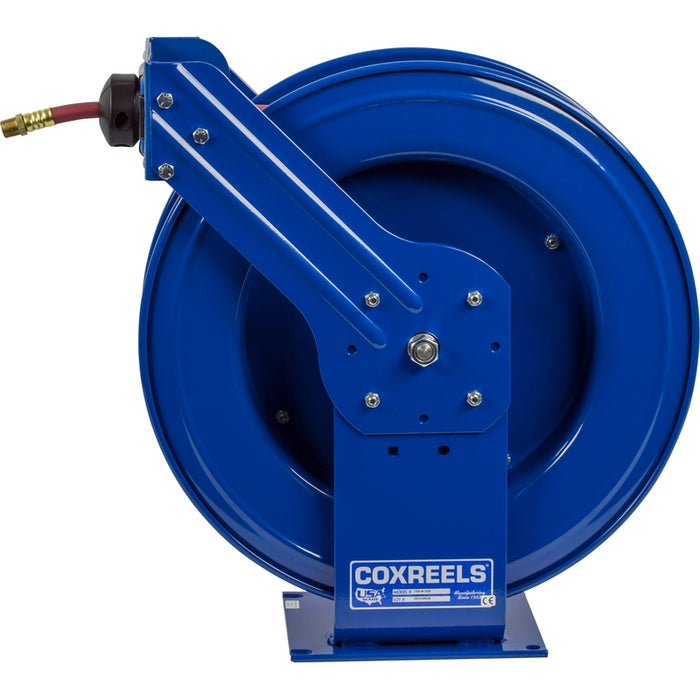 Coxreels T Series Supreme Duty Spring Driven Hose Reel 3/4 in. x 75 ft. - Hose Included 300 PSI Model TSH-N-575