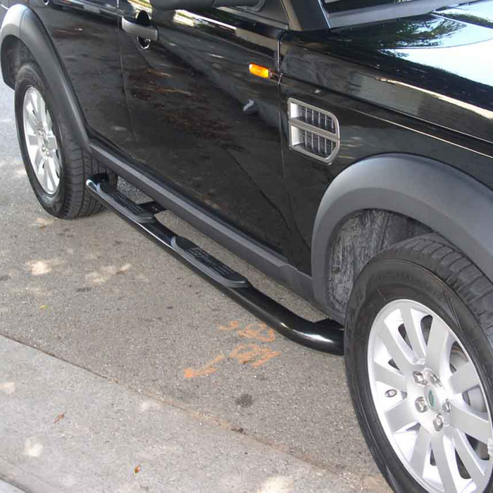 ARIES 3" Round Black Steel Step Nerf Bars Model 200112