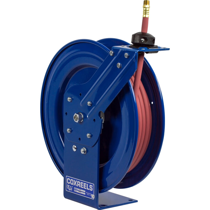 Coxreels P Series Performance Spring Driven Hose Reel 1/4 in. x 10 ft. - Hose Included 300 PSI Model P-LP-110
