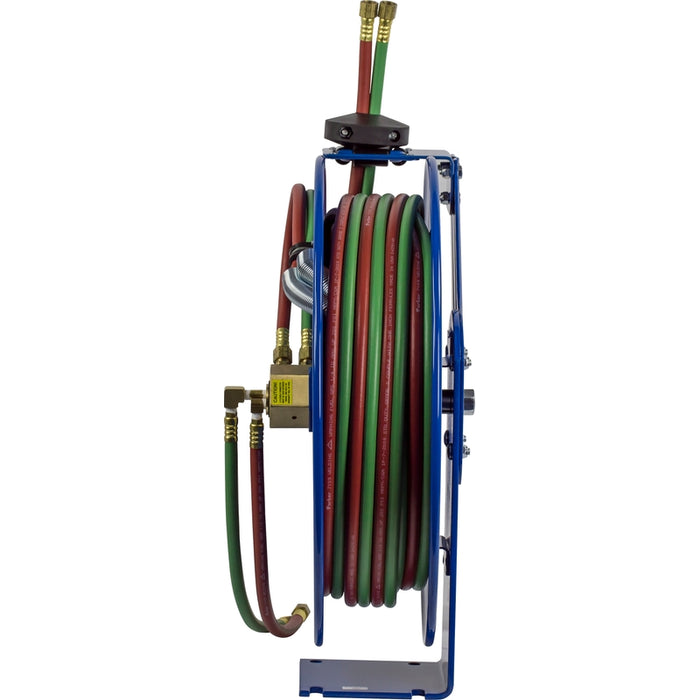 Coxreels SHW Series Spring Driven Welding Hose Reel 1/4 in. x 50 ft. - Hose Included 200 PSI T-Grade Model SHWT-N-150
