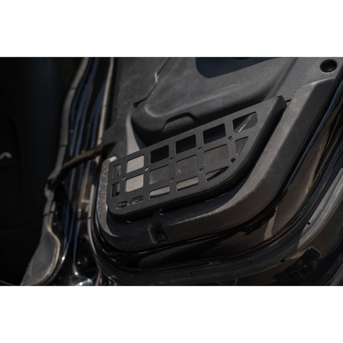 DV8 Offroad 2018-2026 Jeep WranglerJLU Gladiator JT Slim Rear Door ONLY Molle Pockets Model MPJL-08