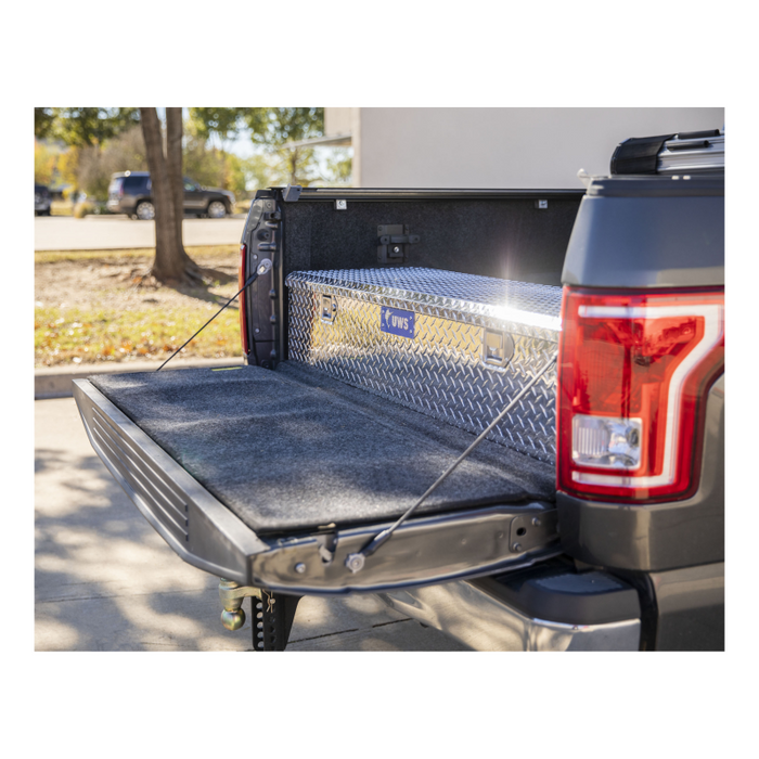 UWS Bright Aluminum 55" Wedged Angled Utility Chest Box Model TBC-55-WN