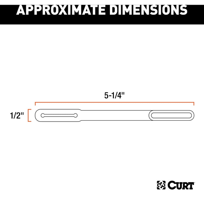 CURT Vehicle-Side 4-Pin Flat Trailer Wiring Harness Connector Dust Cover Model 58200