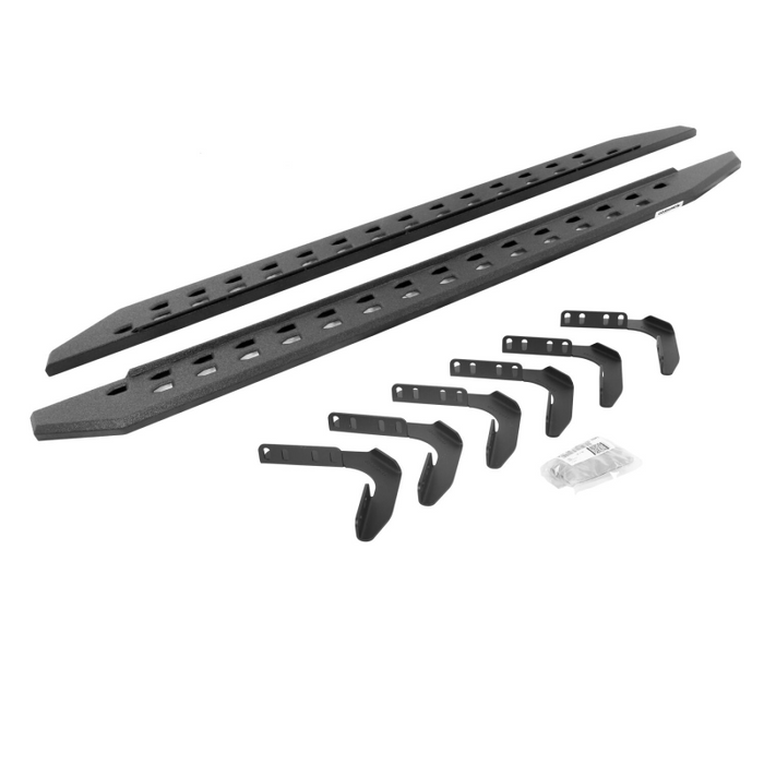 Go Rhino RB20 Slim Line Running Boards with Mounting Bracket Kit Model 69418087ST