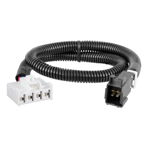 CURT Quick Plug Electric Trailer Brake Controller Wiring Harness, Fits Select Dodge Ram 1500, 2500, 3500, Dakota, Durango, Chrysler Aspen Model 51332