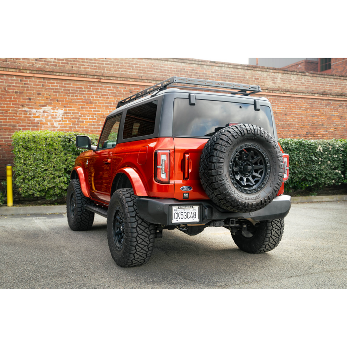 DV8 Offroad 2021-2025 Ford Bronco 2-Door Hard Top Roof Rack Model RRBR-03