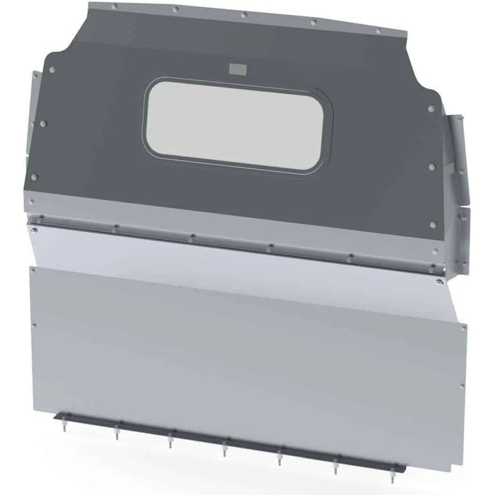 Ranger Design Aluminum Contoured Partition for Mercedes Sprinter Van Low Roof 144" Wheelbase - Polycarbonate Window Model 3020-DL