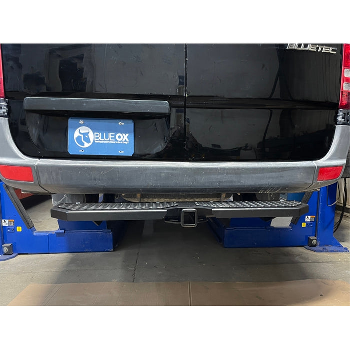 Blue Ox Receiver Hitch with Integrated Step, Class III, 2" Receiver Model BXH8502