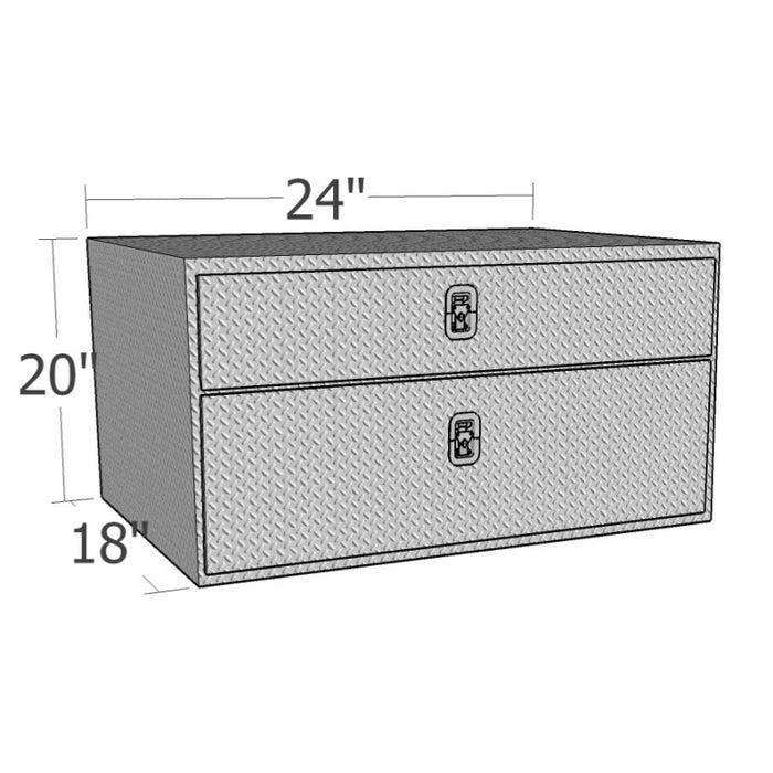 Brute 24"X20" Underbody W/ Top Drawer Model UB24-20TD