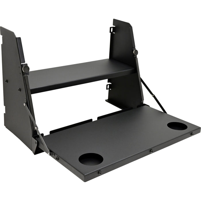 Westin EXP Truck Cap Storage Box Shelf/Table Kit Powder Coated Black Model Model 16-10014
