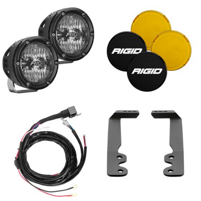 Rigid Industries 4 Inch 360-Series A-Pillar Lighting Kit Model 46807