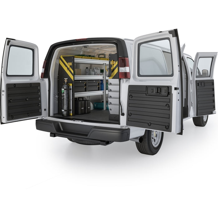 Ranger Design HVAC Van Shelving Package for Chevrolet Express 135" Wheelbase Model GSR-12