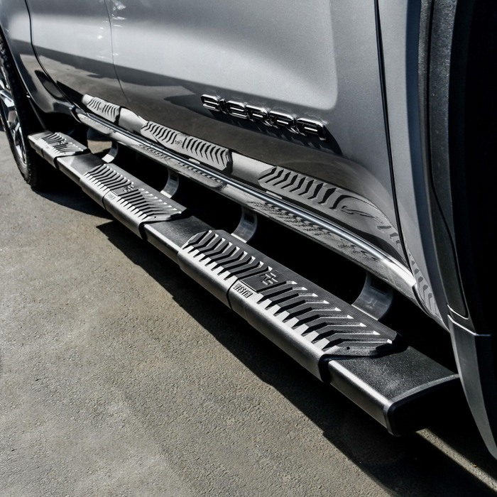 Westin R5 M-Series Wheel to Wheel Step Nerf Bars 5 in. Black Steel Model 28-534695