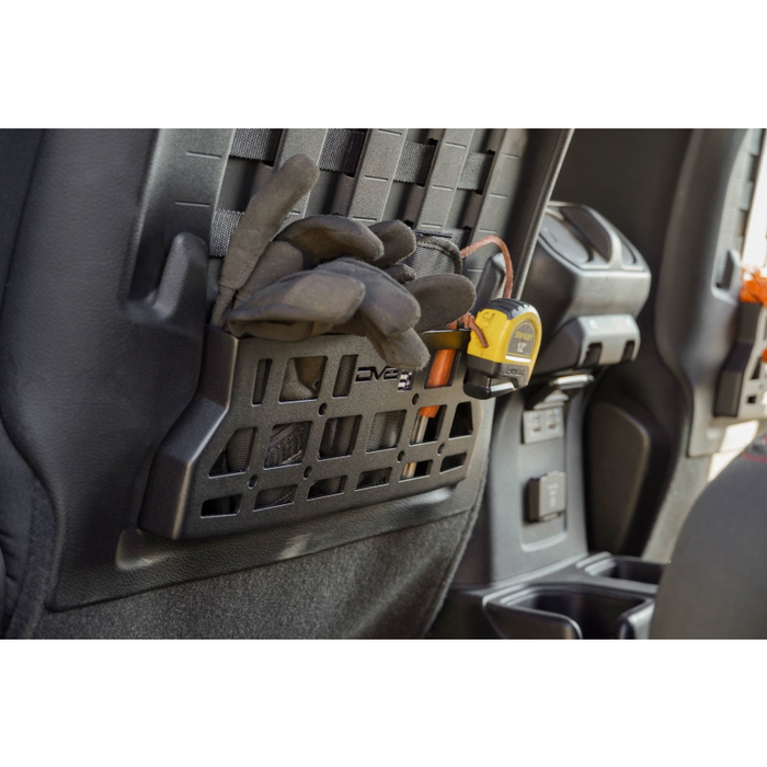 DV8 Offroad 2018-2025 Jeep Wrangler JL JLU Gladiator JT Seat Back Molle Pockets Model MPJL-09