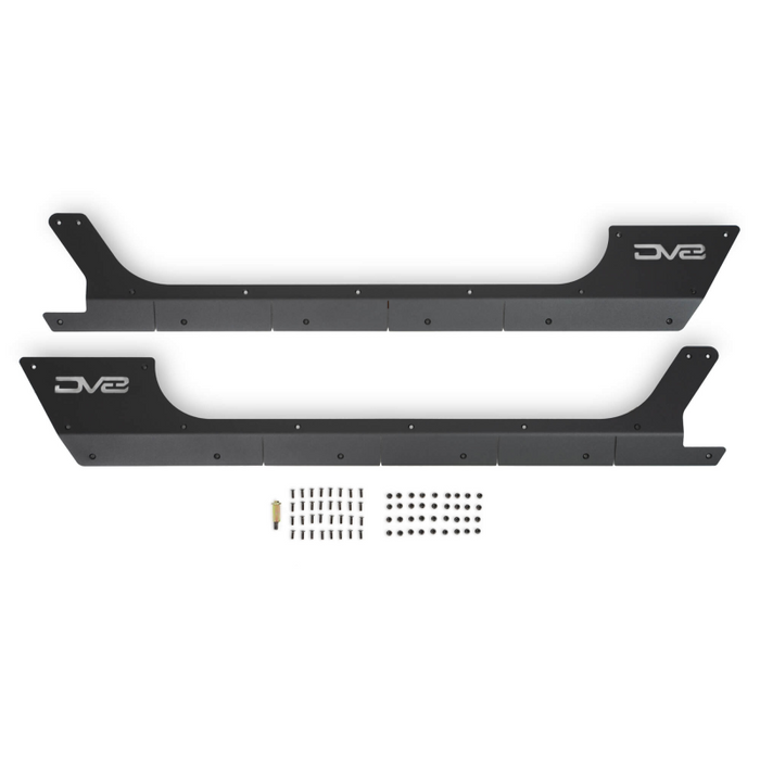 DV8 Offroad 2018-2026 Jeep Wrangler JL 2-Door Rock Skins Model SRJL-29