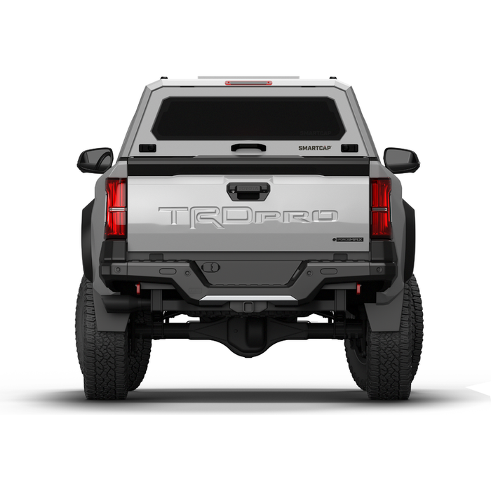 SmartCap OEM White Truck Bed Cap EVOh Hatchback Series w/ Vertical Locks Model EH1312-WH